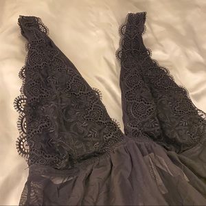 Underella mesh and lace babydoll size M